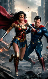 Wonder Woman y Superman