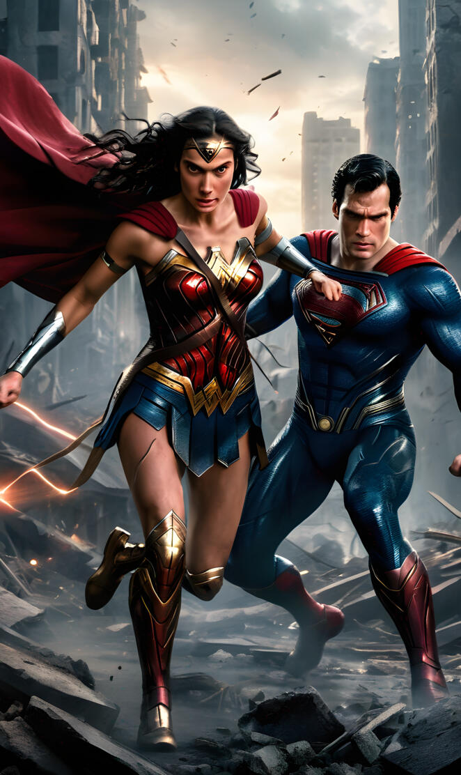 Wonder Woman y Superman