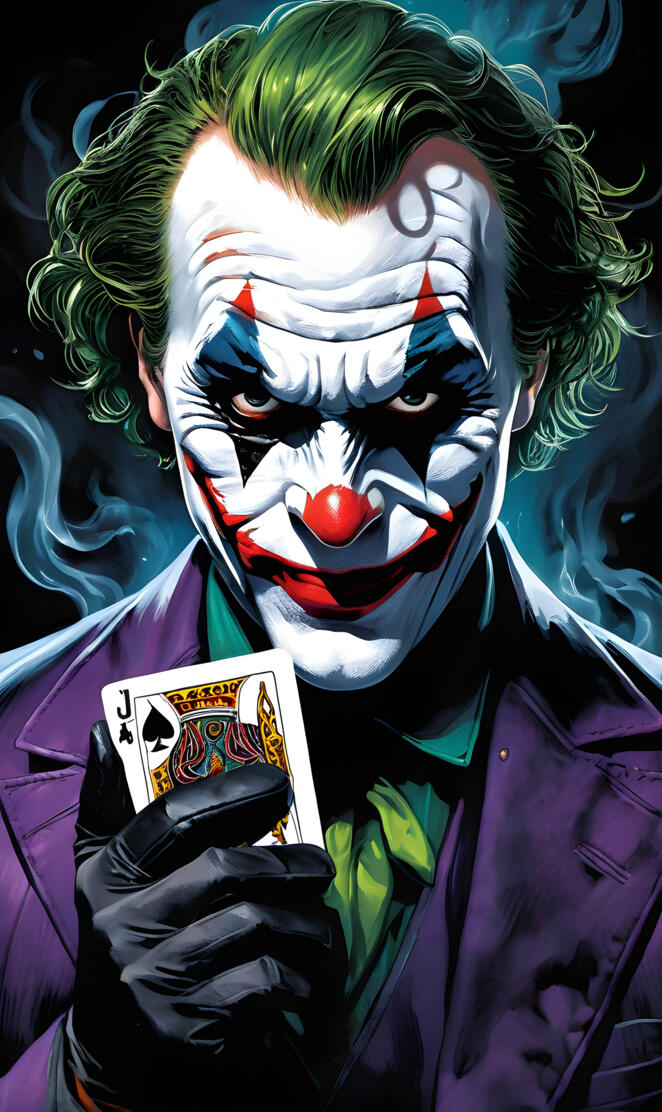 Joker 💬 "Master Focus. Learn To Block Out DistrACTIONS." My Friend.
