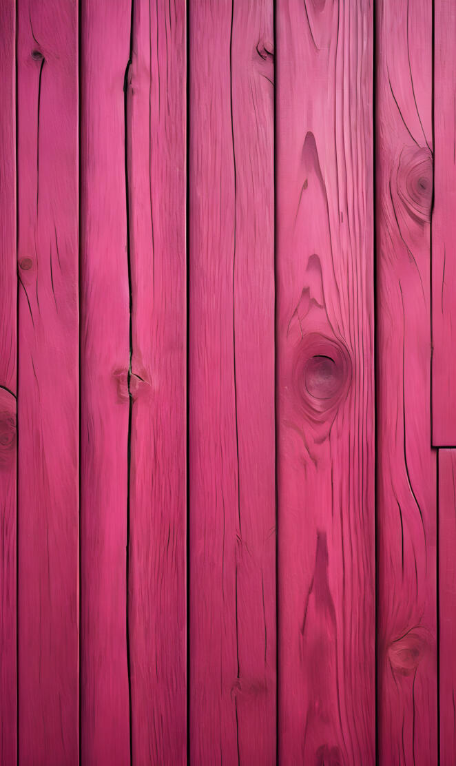 Coral Pink Wooden Panel