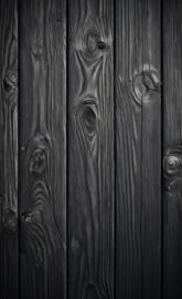Charcoal Gray Wooden Panel