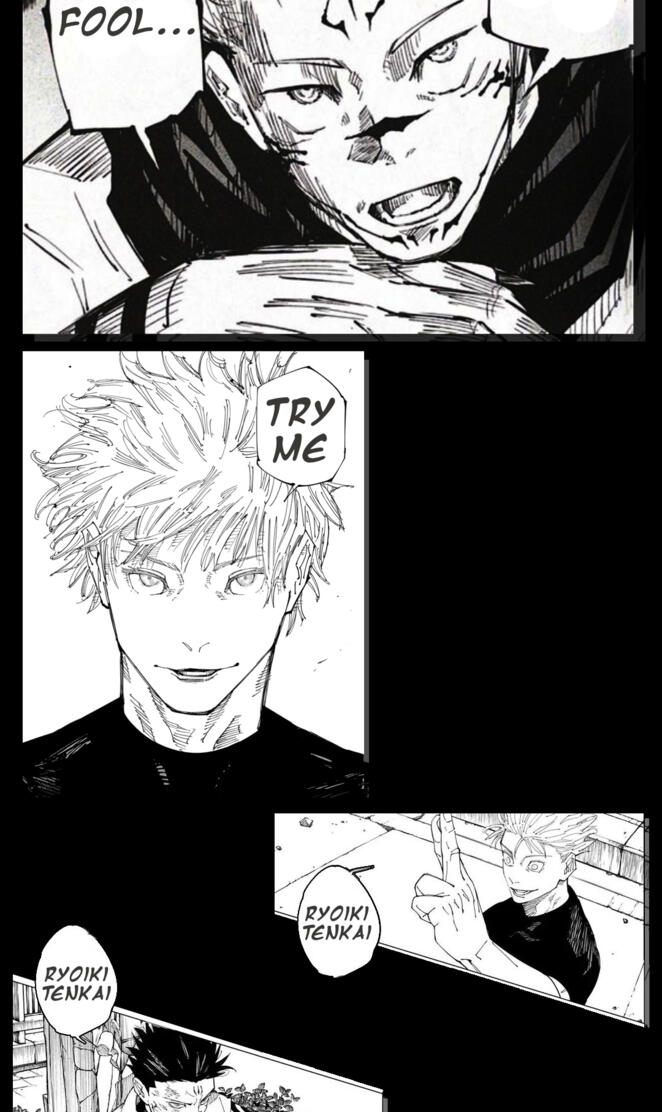 Jujutsu Kaisen Manga Panel