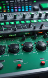 a close up of a game controller