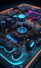 Ohhh , my God ! This is amazing electricy-Mechanical Board...