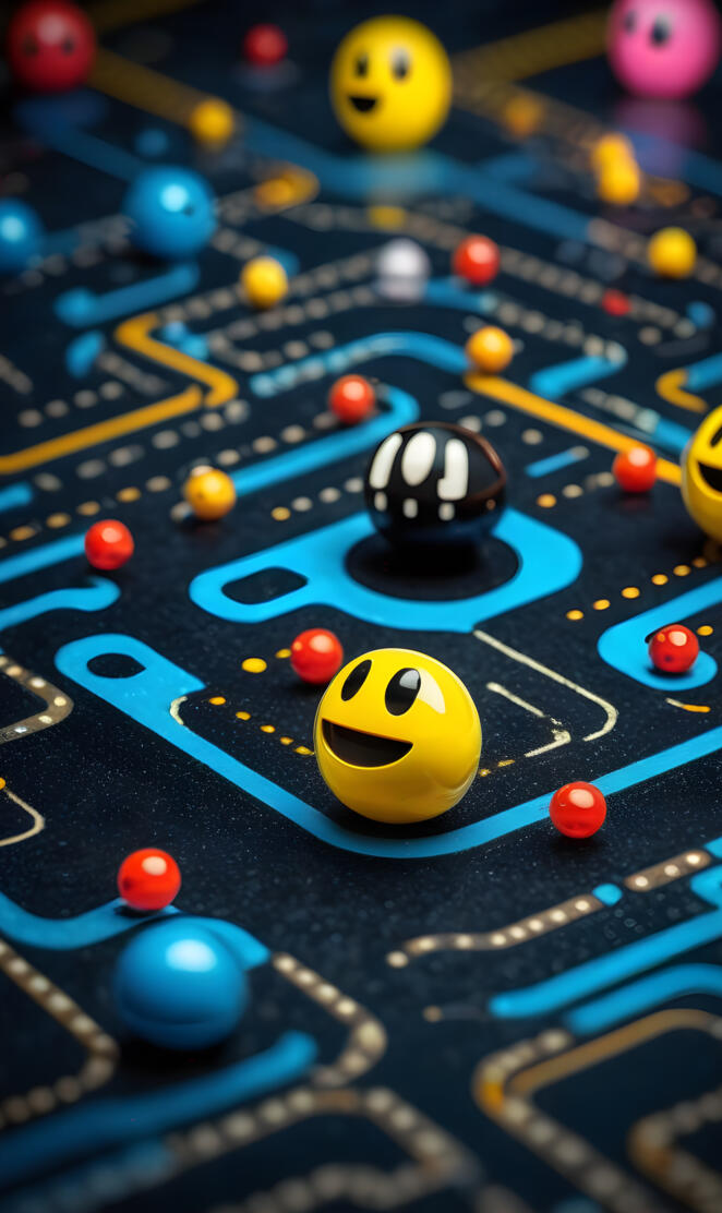 a close up of a game board