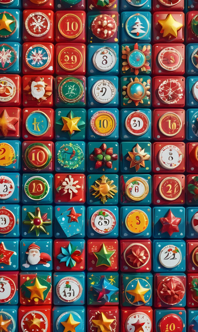 a board game with different types of game pieces