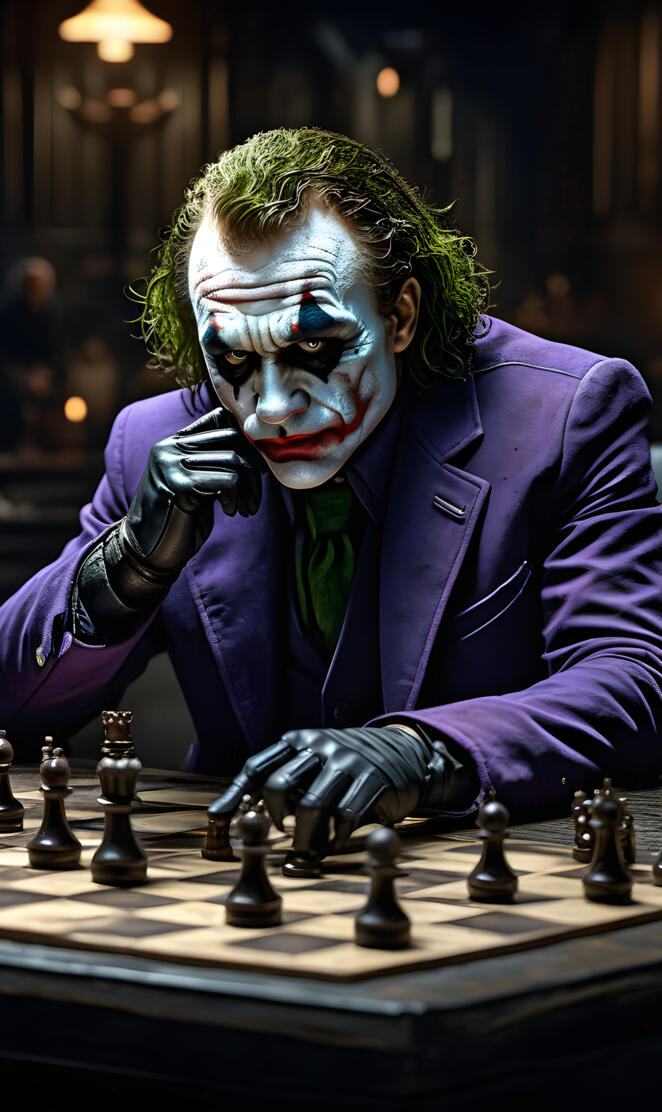 Joker 💬 "You Learn More From Failure Than Success." My Friend.