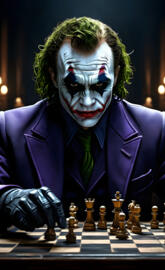 Joker 💬 "Want A Calm Mind? Learn To Control Your Emotions."