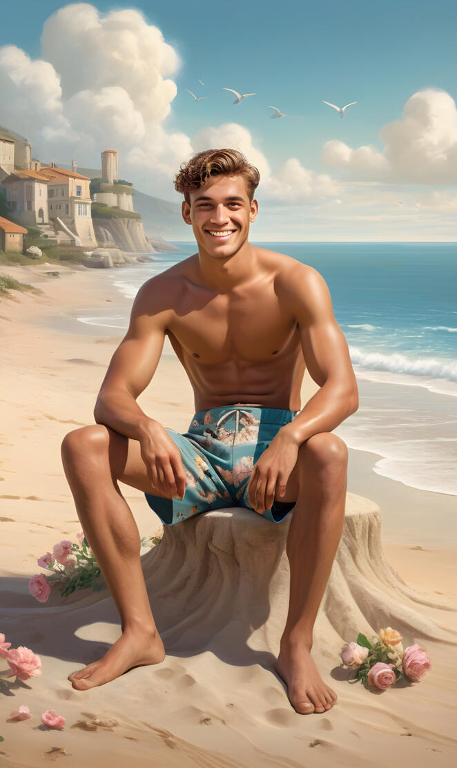 Sunny day at the beach