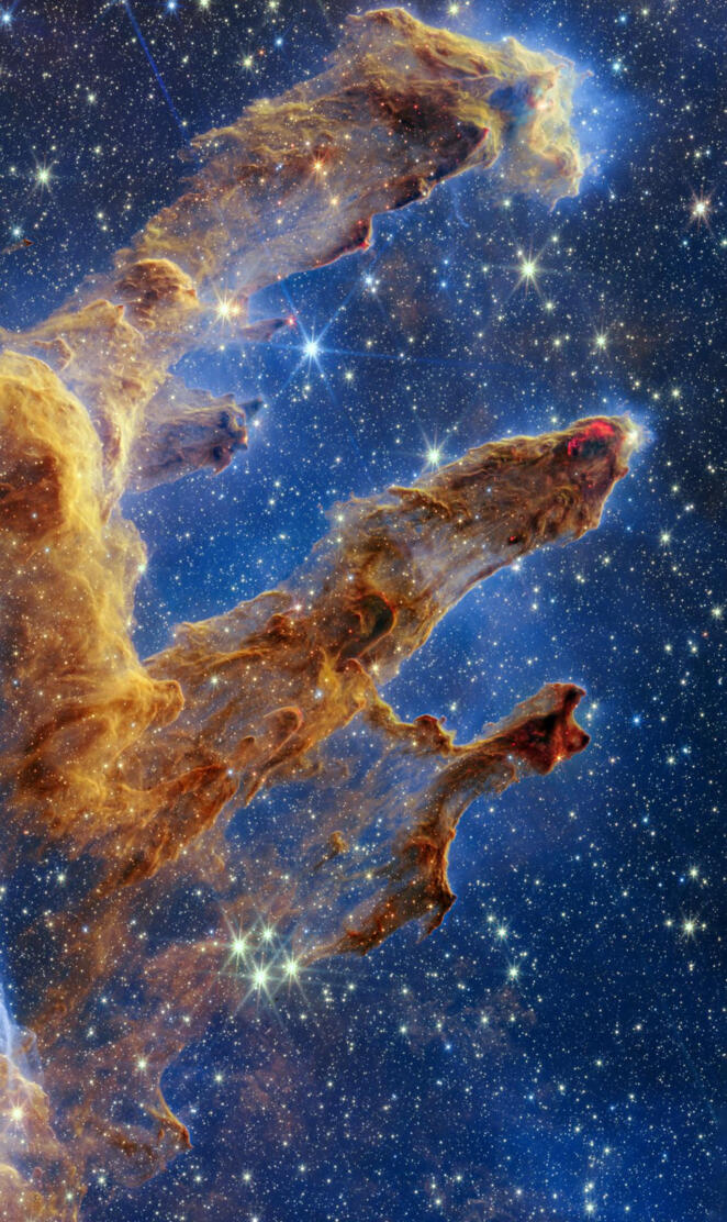 James webb pillars of creation