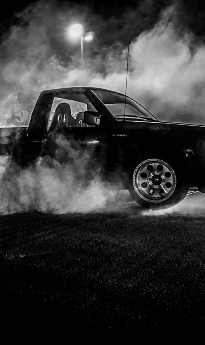 Burning rubber