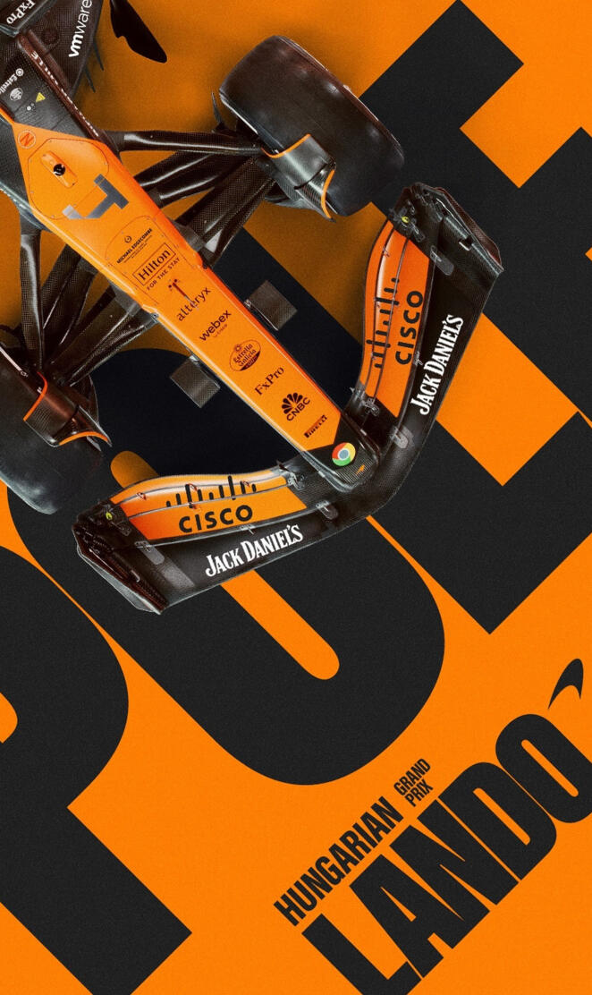 Norris hungary P1 Hungary Pole Position