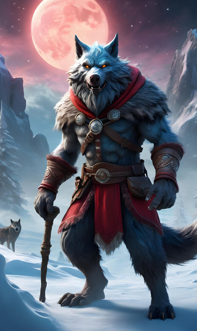 Werewolf Santa Claus
