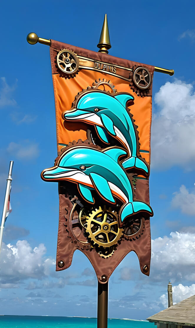 Miami Dolphins flag