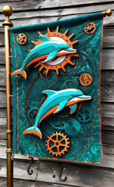 Miami Dolphins flag