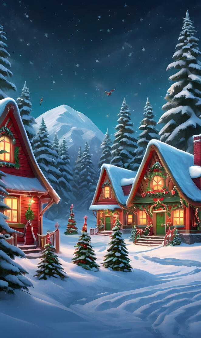 Winter Whistles Through the Pines.