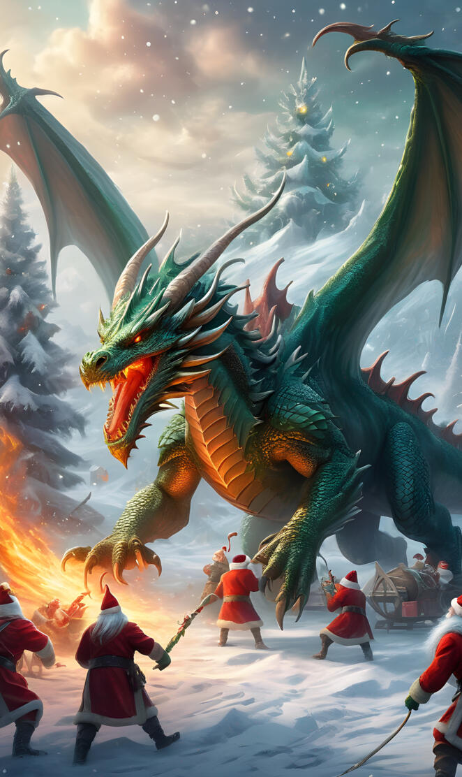 christmas battle of gifts