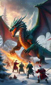 christmas battle of gifts