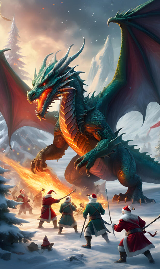 christmas battle of gifts