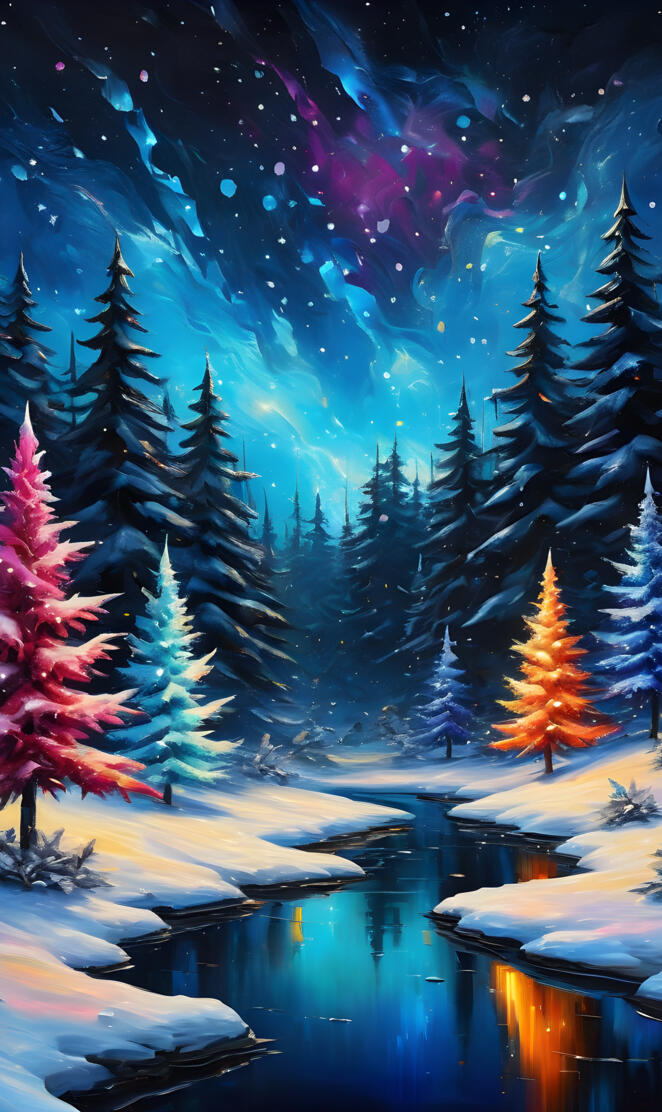 Somewhere... Near the North Pole # 1🎄🦌