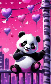 panda Valentines
