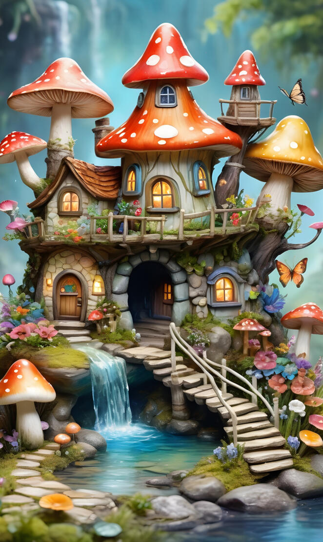 my mushroom house