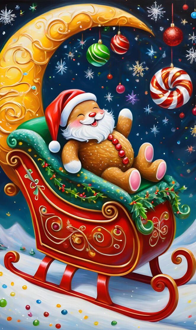 a gingerbread man on a plate