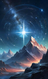 Polaris, also known as the North Star ⭐