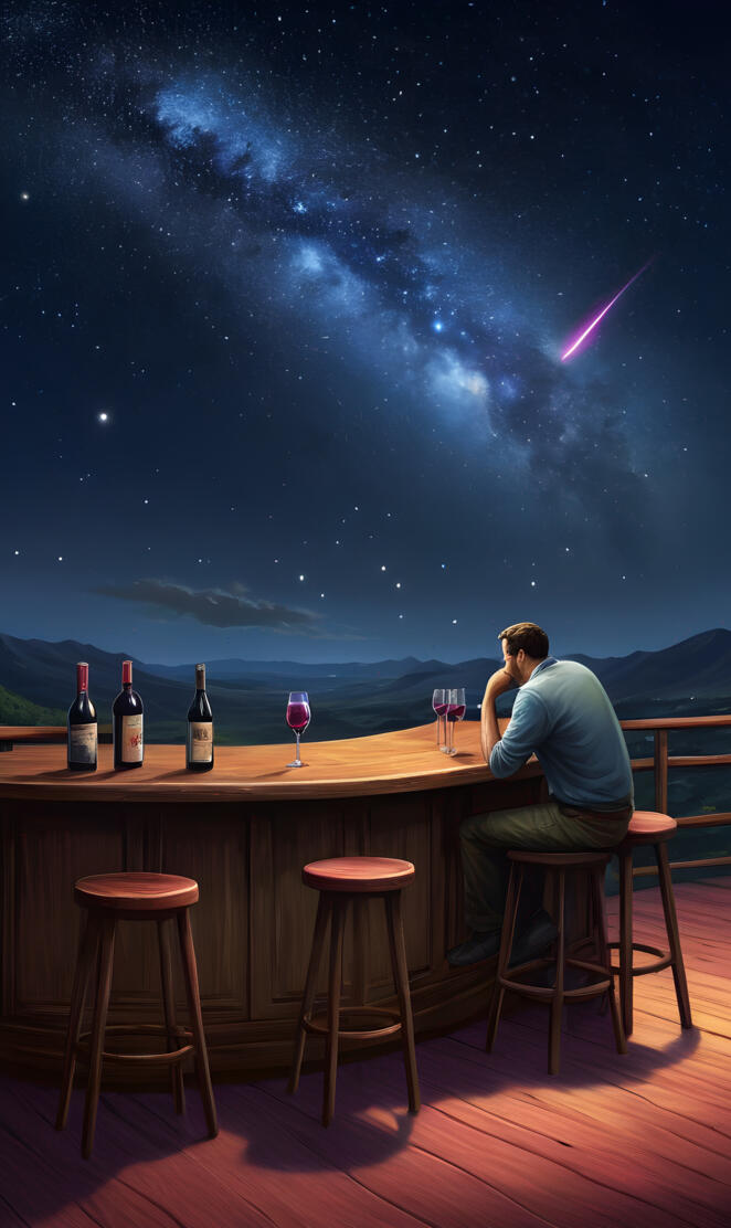 Drinking, bar bar away