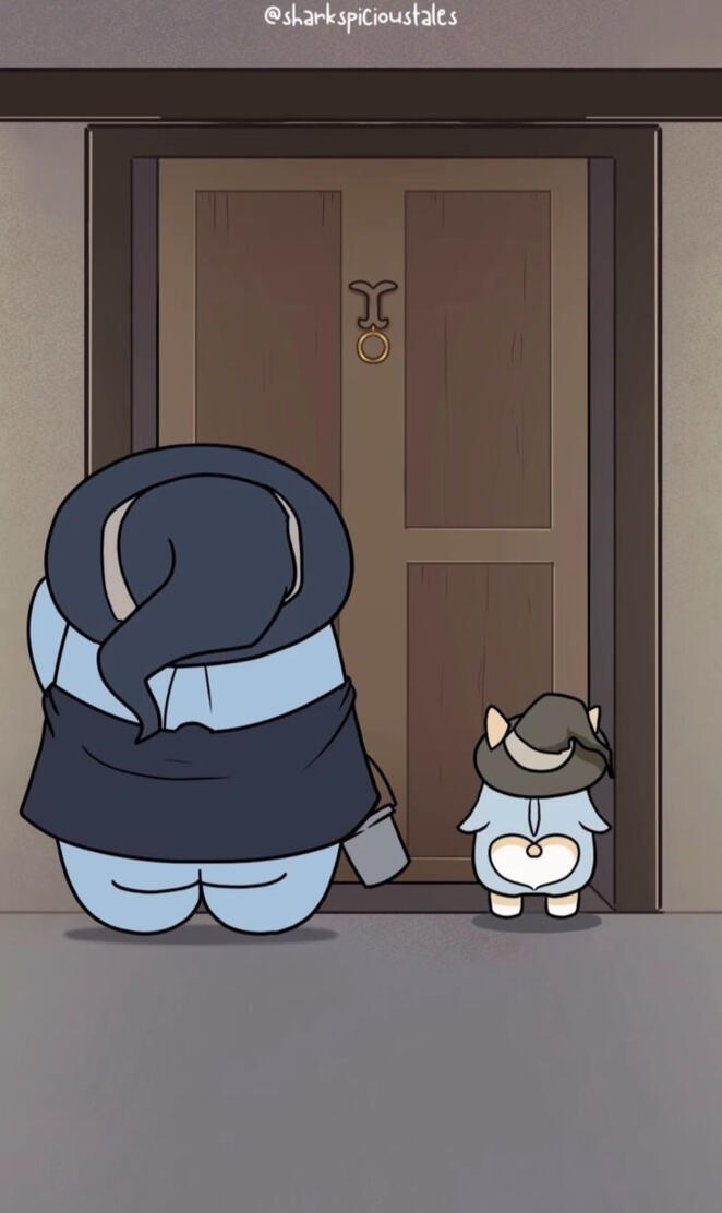 Trick or treat shark