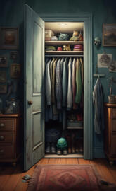 creepy closet