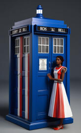 Romana And Her TARDIS Reimagined
