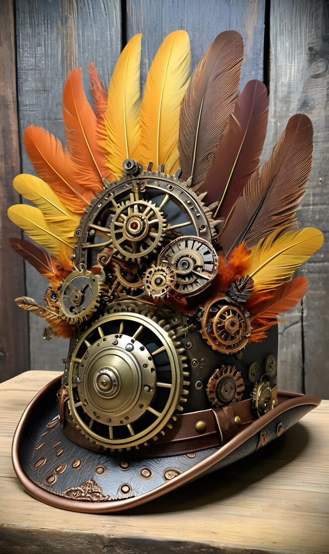 Turkey Steampunk Hat