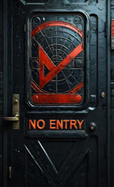 no entry