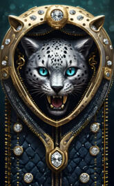 spooky leopard lock screen