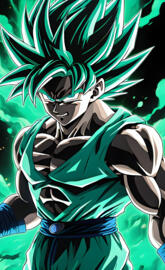 Goku final gate of chakra