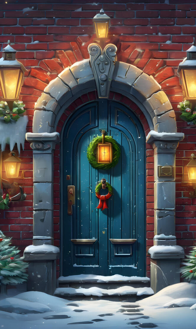 Christmas lock screen