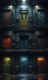 Sci Fi Doors