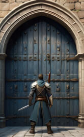 Need nothing but my sword.