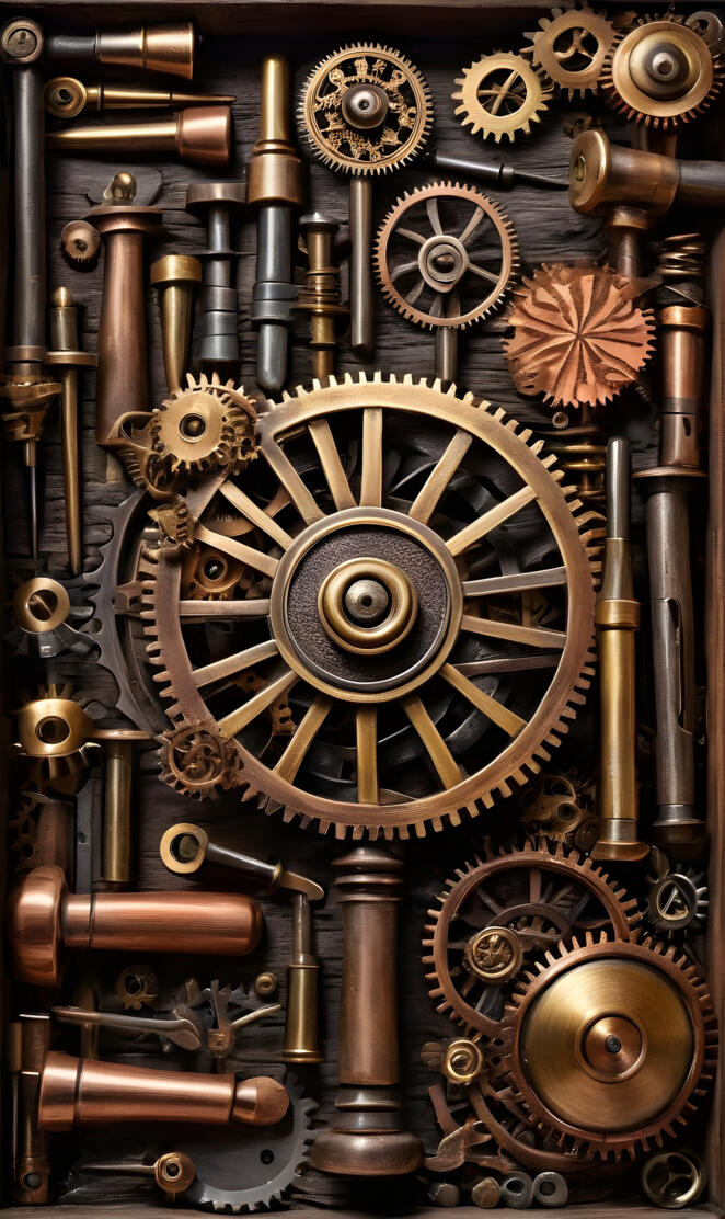 hammer and nails steampunk