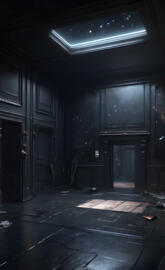 the wrong blank black area