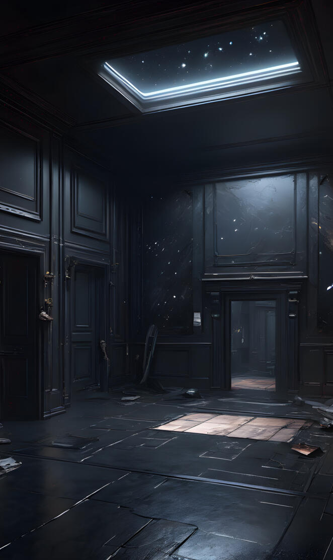 the wrong blank black area