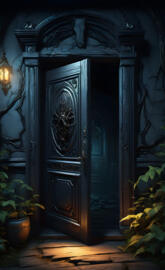 a haunted house... Enter if you Dare.....?