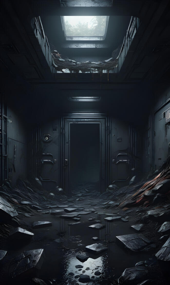 a dark doorway Are you afraid of unknown........?