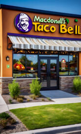 Mcds olivegarden Chili's taco bell combo