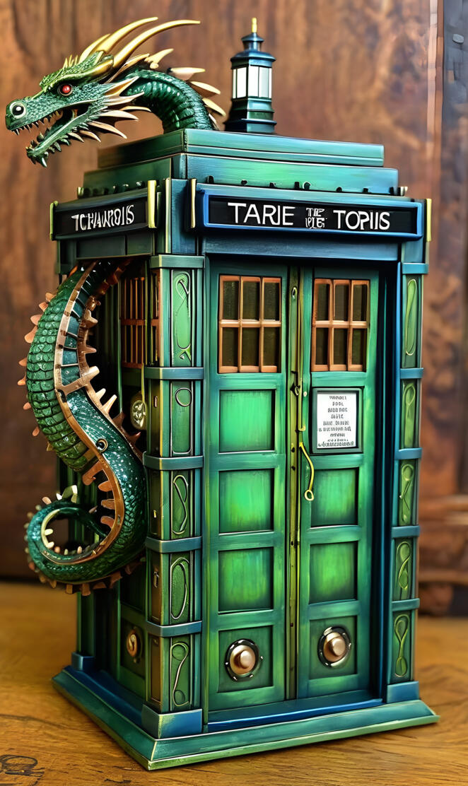 Dragon Tardis steam