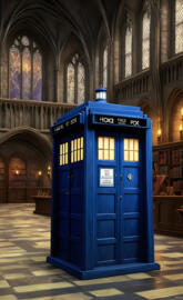 TARDIS meets Hogwarts