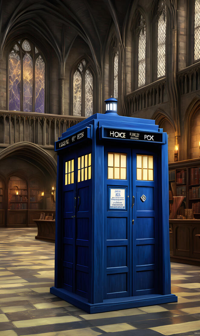 TARDIS meets Hogwarts