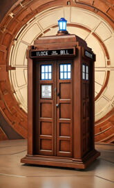 Cinnamon Brown Liberty Bell TARDIS