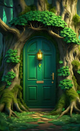 St Patty's door